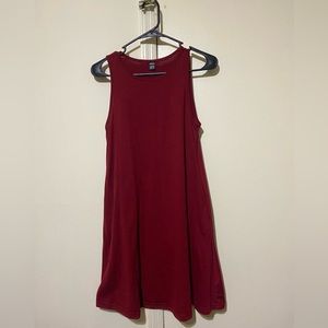 Tall Slant Pocket Sleveless Dress